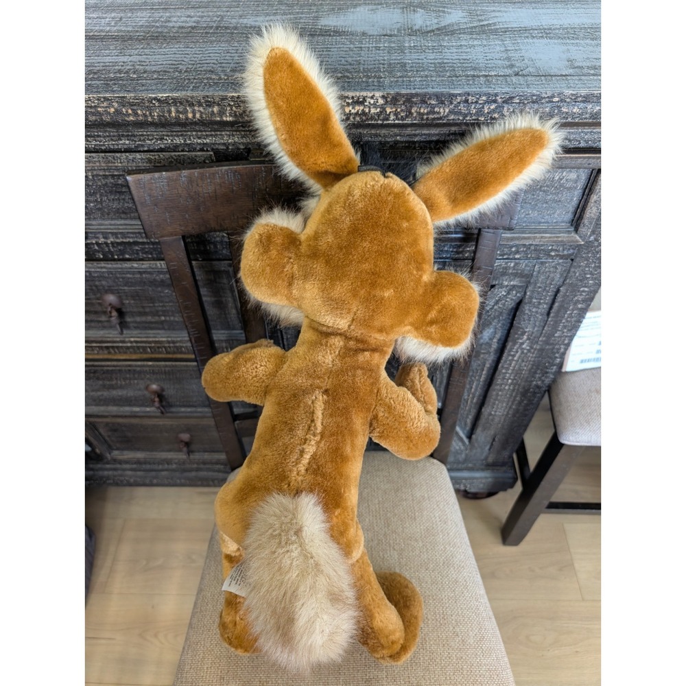 Vintage Wile E Coyote 27" 1993 Warner Bros 24k Plush‎ Large Cartoon RARE VTG - Picture 5 of 12